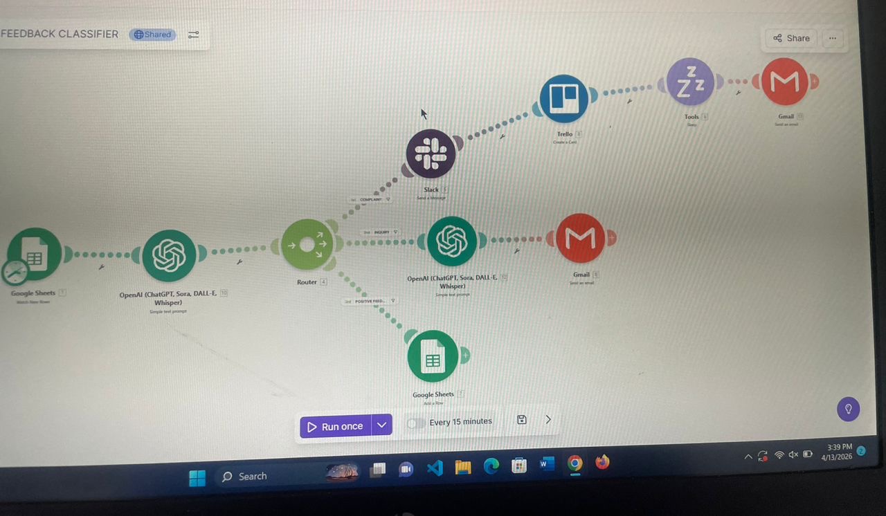 Feedback Analyzer System