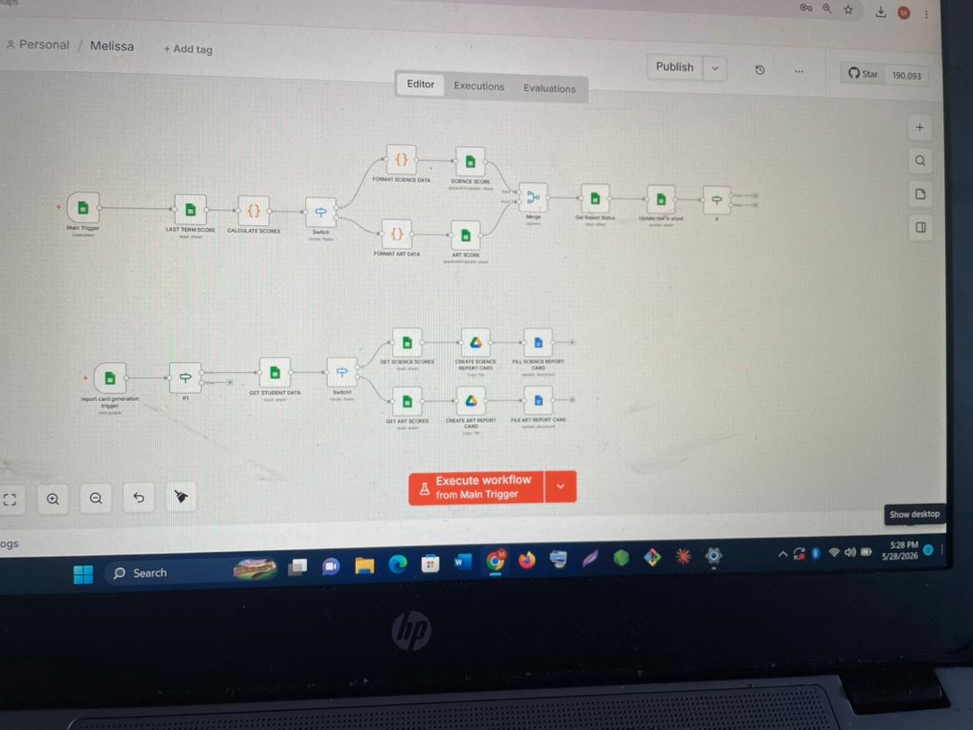 AI-Powered Smart Report Card System